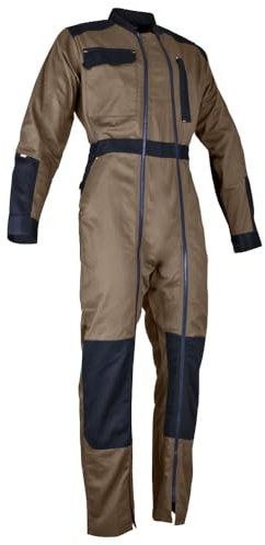 LMA Workwear Chaudron 4111 Combinaison double fermeture Marron Taille XL