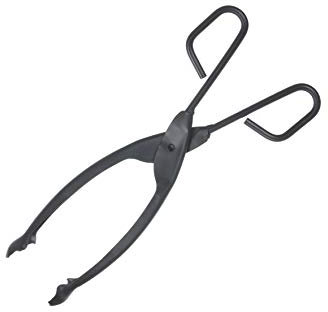 HERSIG - Accesorios Chimenea | Pinzas Chimenea Forja - 30,5 cm