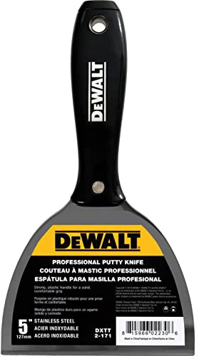 DeWALT Drywall Jointing/Filling Knife 125mm (5in), DDW2171
