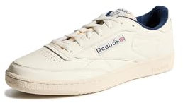 Reebok Unisex Club C 85 Vintage Sneaker, Kreide Alabaster Vector Navy, 38.5 EU