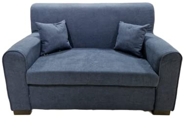 My Brand Germanvox Divano 2 posti Mini Estasi Tessuto Blu Oceano 2 cuscini omaggio