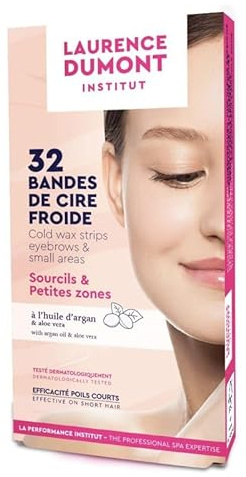 LAURENCE DUMONT - 32 Bandes De Cire Froide Pour Sourcils - Épilation Douce Et Précise Pour Un Regard Parfait - Hygiène Et Beauté Pour Le Corps. - Le Lot De 3