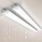 MOJIAZH Feuchtraumleuchte LED 150cm mit Stecker, 45W 5000LM LED Neonröhre, Neutralweiß 5000K Feuchtraumlampe, IP65 Wannenleuchte, Werkstattlampe, Kellerleuchte(Neutralweiß 5000K, 150CM-45W-2PCS)