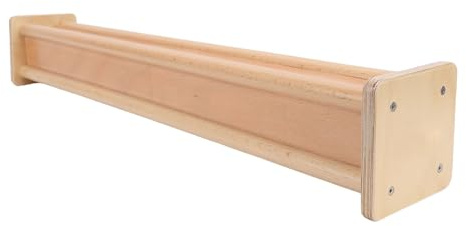 Jelquix Bastone Pioggia a Percussione, 24,8 X 3,9 X 3,9 Pollici Strumento Sonoro Simulato della Pioggia in Legno di Betulla con Custodia per Meditazione Yoga e Performance Dal Vivo