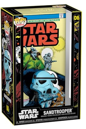 Funko Pop! Comic Cover: SW – Sandtrooper - (1977) #31 - Star Wars- Figura de Vinilo Coleccionable - Idea de Regalo - Mercancia Oficial - Juguetes para Niños y Adultos - Movies Fans
