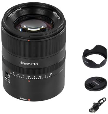 7artisans AF 85mm F1.8 Camera Lens Full frame for Nikon Z-Mount Autofocus Portrait Lnes Large Aperture Support Eyes/Face Tracking