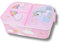 damaloo Einhorn Brotdose für Mädchen – Bento Lunchbox mit 3 Fächern, BPA frei – Unicorn Kinder Brotbox Schule und Kindergarten – Kinder Vesperdose - Brotzeitdose für Kinder mit großem Fach