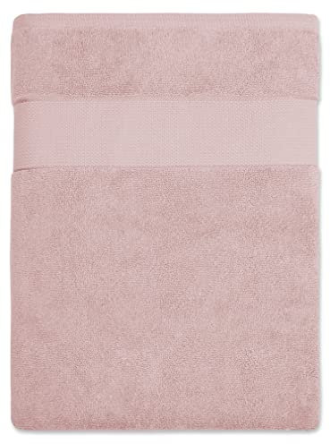 BANANALU Saunatuch XL - XXL 100x180cm Qualität 100% Baumwolle 600g/m2, 1 Stück, Primrose Pink 12-2904, 100x180cm, 600g/m2