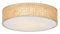 Qazqa tromma - Lampada da soffitto Orientale - 3 luce - Ø 40 cm - Legno - Orientale - Soggiorno I Camera da letto I Sala da Pranzo I Cucina