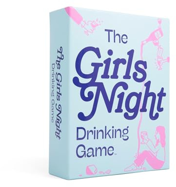 The Girls Night Drinking Game [Bachelorette Party, Games for Big Groups, Holiday Party, Gifts for Her, Galentine's Day]