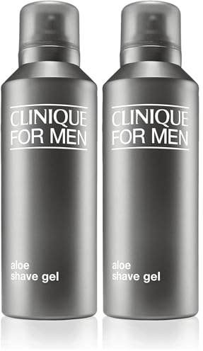 Clinique for Men, Gel de Afeitar con Aloe, 125 ml (Paquete de 2)