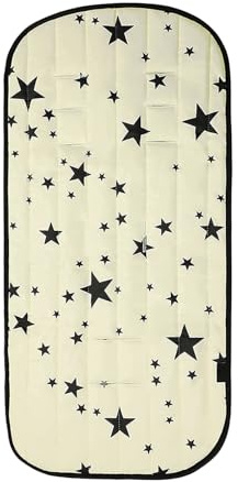 ccuzs Housse Coussin de Siège pour Poussette | Alèse Confortable pour et Siège Bébé | Protection Toutes Saisons Accessoire pour Voyage, Courses, Maison et Promenades