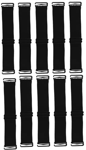 minkissy 10pezzi Fascia Elastica per Parrucca Fascia per Frontali in Pizzo Cinturino Regolabile per Parrucche Accessori per Parrucche Ventilata per Capelli