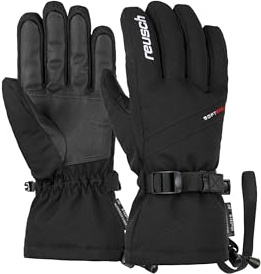 Reusch Herr outset R-tex Xt med handledsrem och vattentätt membran behagligt varma skidhandskar snöhandskar, 6,5