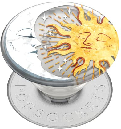 ​​​​PopSockets Phone Grip with Expanding Kickstand, Adhesive Grip - Sun and Moon