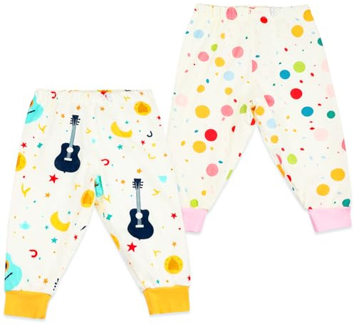 FLYISH DIRECT Baby Windelhosen, 2 Stück Sleepy Windelhose für Kinder, Baby Töpfchen Trainingshose Baumwolle Baby Windelrock für das Töpfchentraining, M