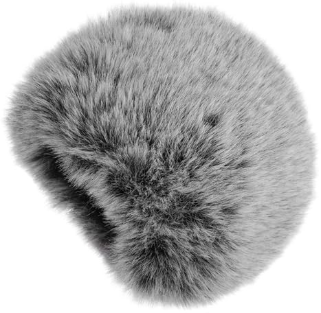 YARNOW Funda De Micrófono Parabrisas Peludo Protector Antiviento Filtro De Piel Para Micrófono Estudio y Grabación