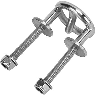 Boot-Ösenhaken, Wasserski-Schleppösen-Haken, Edelstahl, Marine-Heckhalterung, M10-Gewinde, langlebig, tragbar, Marine-Heckhalterung für den Außenbereich