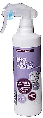 Protexgo - Impermeabilizante Textil Antimicrobiano para Sofás, Calzado, Ropa y Tapicerías. Incoloro. Spray 500ml