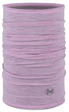 Buff Merino Lightweight Multifunctional Neckwear Solid Pansy Unisex Adult