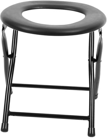 BCOATH Chaise De Toilette Pliable Pour Personnes Âgées Siège De Toilette Et Compact Pour Petites Salles De Bain Et Transport Facile