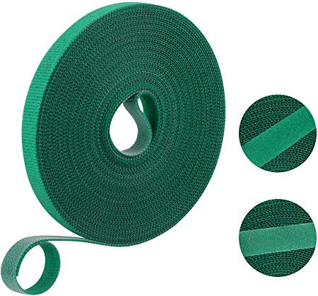 KINGLAKE GARDEN Plant Tape Garden Ties 65.6 Feet 1/2'' Twist Ties