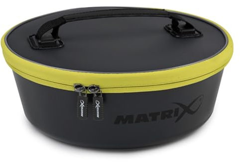 Fox Matrix 7.5L Moulded Eva Bowl/Lid - Ködertasche, Köderdose, Angeltasche für Köder