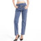 Ocimcia Baggy Jeans Damen Bequeme und stilvolle High Waist Jeans Hose für jeden Anlass weites Straight Leg Wide Hosen Jeanshose Hohe Taille
