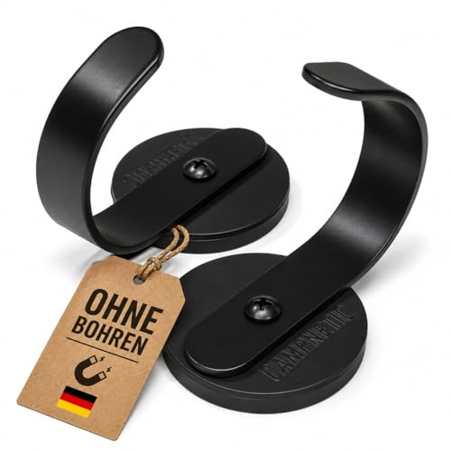 Campnetic magnetische Haken 2er Set klein - Magnethaken für Camping
