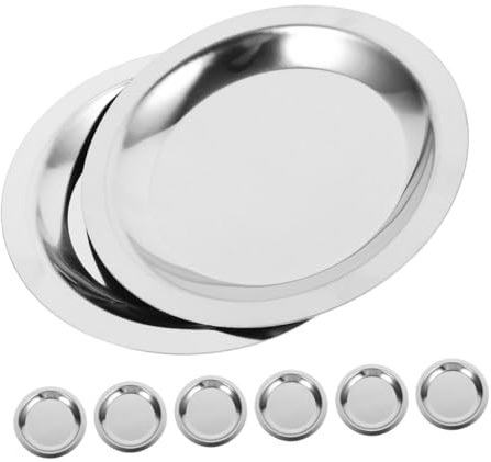 TOYANDONA Sottobicchieri per Bottiglie di Vino Isolamento Termico Multifunzione Set 8 Pezzi in Acciaio Inossidabile per Hotel e Soggiorni di Famiglia