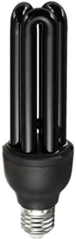 Rengue 40W Black Light Bulb,365nm Fluorescent Lamp E27 Base for Party Decor Currency Check Pet Detection(B)