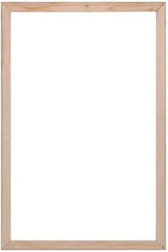 40 * 50cm/16 * 20inch DIY Wooden Frame Canvas Stretcher Bars, DIY Frame Kit for Diamond Painting Cross Stitch Paint by Numbers Artwork, Wooden Picture Frames for Crafts
