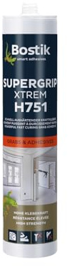 Bostik H751 Supergrip Xtrem 1K hybrid lim 450 g/290 ml patron grå