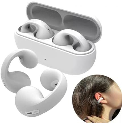 OISE ART STORE Trade Shop - Auricolari Cuffie Bluetooth Aperti A Orecchino Wireless TWS Senza Fili per Sport