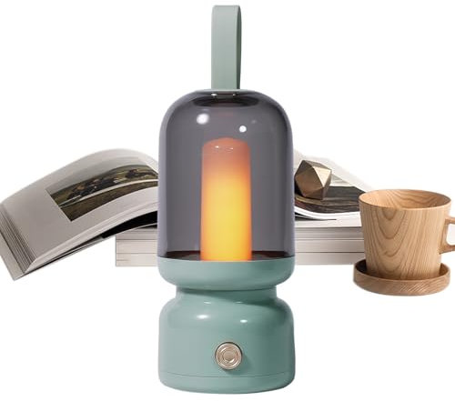 LE-D Lanterne torche – Lampe de table sans fil | Lampe de tente | Lampe de camping portable à piles | Lanterne de camping portable longue durée pour tente, randonnée, pêche, croisière, salon, chambre