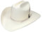 STARS & STRIPES Rodeo Style Westernhut Strohhut Cattleman Westernhut Cowboyhut Westernkleidung Strohhut für Damen und Herren (61 cm) Beige