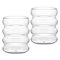 Gudalea Vaso de cristal de doble pared – Vaso térmico creativo de vidrio de borosilicato – Juego de tazas de café versátil y reutilizable