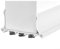 Bande d'isolation acoustique en PVC + feutre, convient pour les environnements humides et secs, plusieurs couleurs (blanc)
