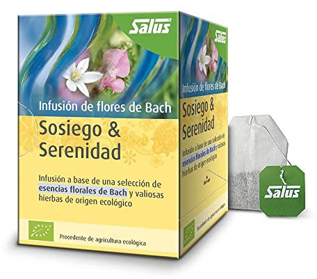 Ruhe und Gelassenheit Bachblüten Tee 3x30g; aus ausgesuchten Kräutern mit Bachblütenmischung (Elm,Rock Rose,Impatiens,White Chestnut,Aspe) aromatische Rezeptur,führt zu mehr Geduld und Gelassenheit