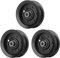 JTron Lot de 3 poulies plates de rechange pour tondeuse à gazon – Compatible avec les tondeuses autoportées Toro 50/137,2 cm, Quest/E-Series/S-Series, remplace OEM 106-2175 132-9420 (accessoires de