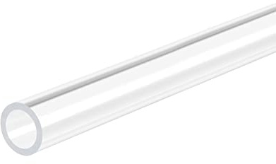 DMiotech 10mm x 14mm 12 Trasparente Acrilico Tubo Rigido Plastica Tubo per Acquario Acqua Tubo, Acqua Raffreddamento Sistema, Idraulico
