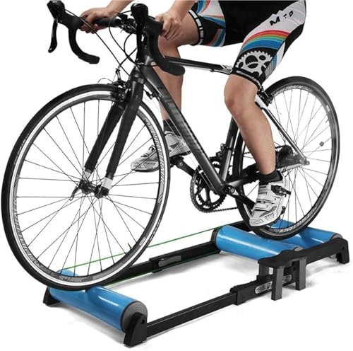 AZDEWE Entrenador De Bicicletas para Entrenamiento Profesional, Entrenador De Rodillos para Bicicletas, Entrenadores De Rodillos para Bicicletas Plegables
