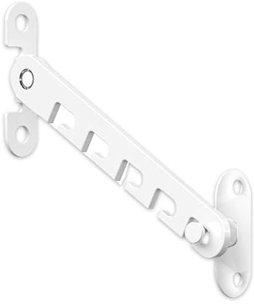 COYUN Regolabile Allenatore FinestraFerma Finestra Limitatore di Finestre,Allenatore Finestra Senza Foratura, Serratura di Sicurezza Finestra per la Regolazione dell'apertura della Finestra (Bianco)