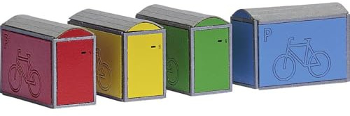 Busch 1988 H0 4 cykelbox kit