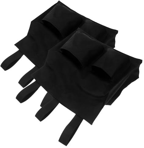 VANZACK 2 pièces Multifonctionnel pour Arbitre de Softball Oxford Capacité avec Ceinture et Poches Latérales pour Accessoires Essentiels pour Baseball Golf et Softball