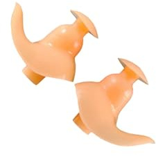 Ailan Tapones de Silicona Suave para los oídos, para Mujeres, Hombres, niños y Adultos, con Mango Hueco, para Nadar y Bloquear el Agua y el Sonido.