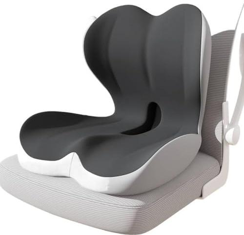 GUOMIS Cojin Silla Oficina,Cojin coxis ortopedico,Adecuado para Uso en sillas de Oficina, automóviles, sillas de Ruedas y en el hogar