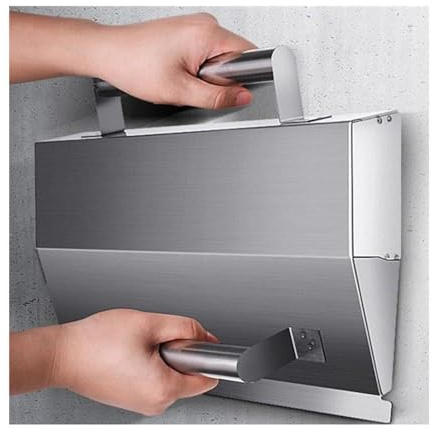 Cazzuola per intonaco e spalmatore per malta in acciaio inossidabile per il rinnovamento di superfici interne - Porte di uscita da 5 mm per spessore uniforme - Strumento manuale