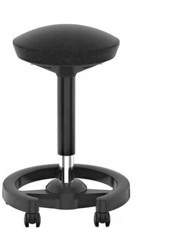 Justerbar sadelpall för hårsalonger och hemmabruk, 200 kg viktkapacitet, justerbar höjd, bekväm och mobil design