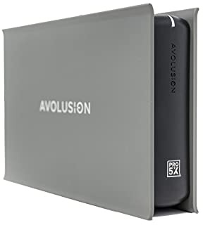 Avolusion PRO-5X Series 8TB USB 3.0 External Gaming Hard Drive for PS5 Game Console (Grey) - 2 Year Warranty (Renewed)
